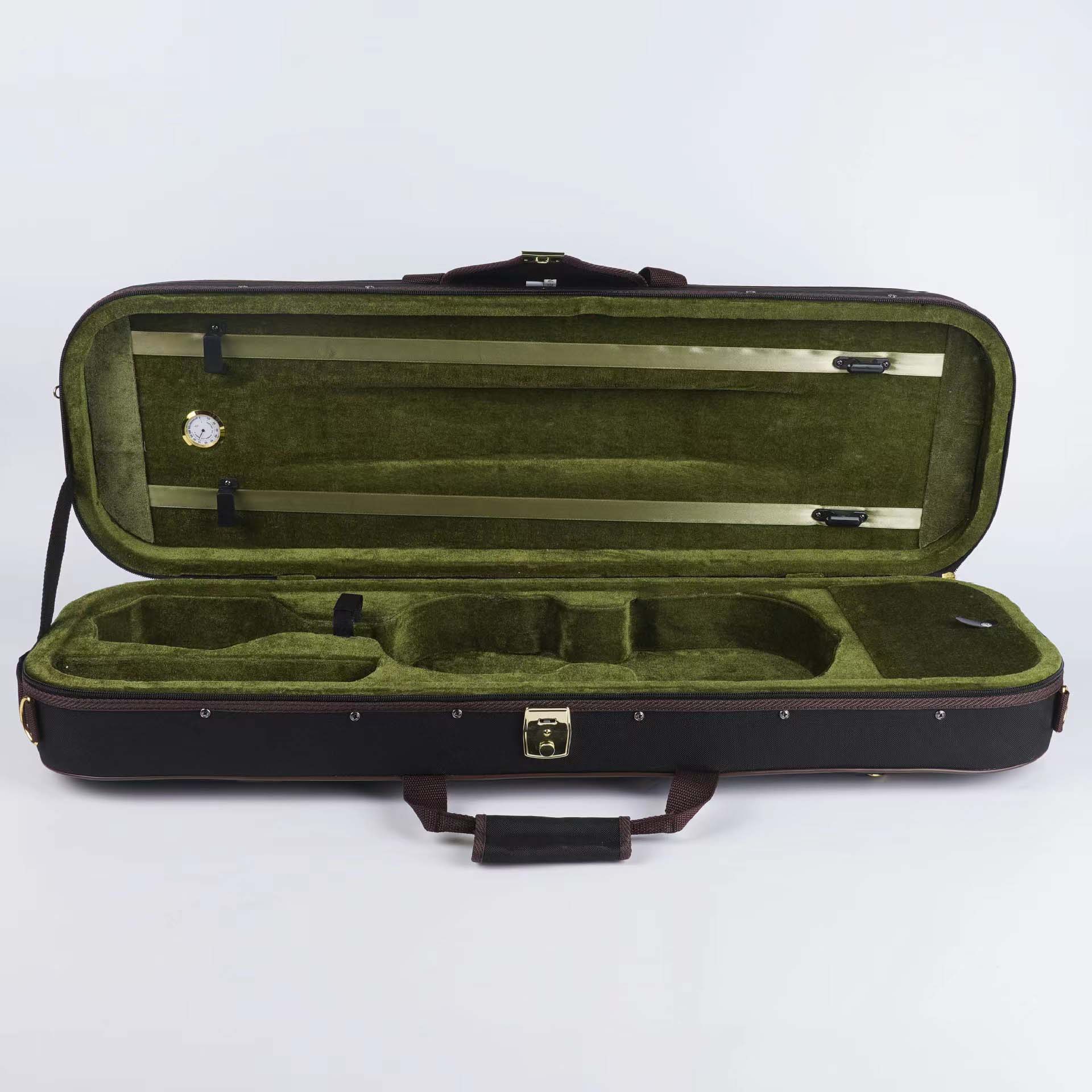 LCV95BKBN Professional Oblong Shape Lighweight Violin Hard Case
