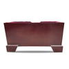 Music Cello Wooden Stand Burgundy Velvet Plush Cushions (LCS03)