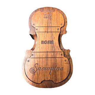 LVR055/LVR055B Carved Wooden shell Rosin Violin shape