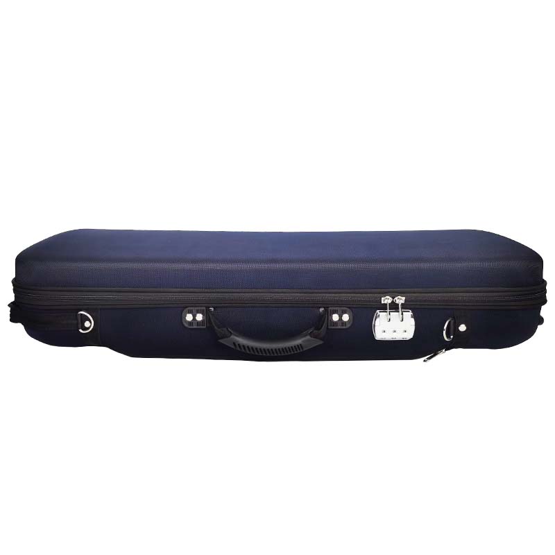 Music Instrument Protection Yinfente Double Violin Case For 15-16.5 Inch Violas - Wooden Construction With Adjustable Backstrap Wooden Oblong Violin Case
