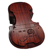 LVR055/LVR055B Carved Wooden shell Rosin Violin shape
