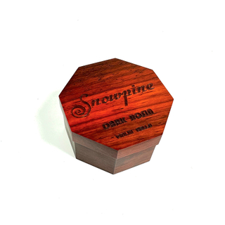 Octagon carved shell rosin