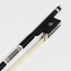 Carbon Fiber Composite Violin Bow Solid Black Up-Grade (LBVC30H)