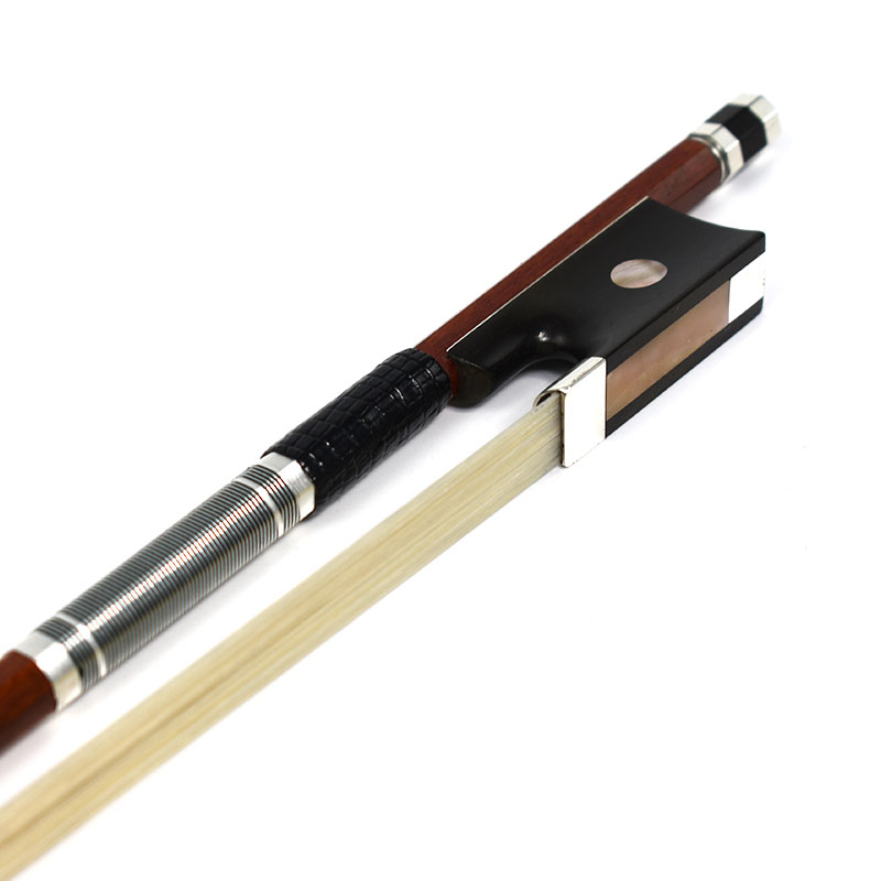 Pernambuco Round Stick Violin Bow (LBVW28H)