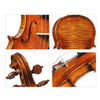 Fully Handmade by Master Wu′s Select Apprentices, Hand Brushed Spirit Finish, Beautiful Sound Violin (LV625)