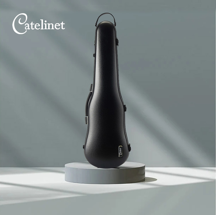 High-tech composite shaped violin case LCVC20C