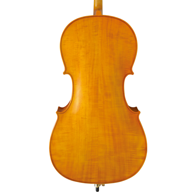 Carved Spruce Solid Top, Maple Solid Back & Side Boxwood Accesssories Cello (L014)