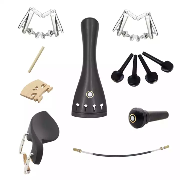 Ebony Violin Fitting Kits Of French Model