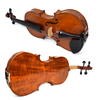 Highly Flamed European Wood Viola Hand-craved Hand-Brushed Spirit Varnished Perfessional Sound viola LV1017