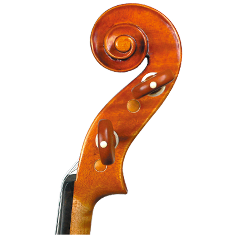 Antique Oil Varnish Handmade Craved European Flame Wood Violin LV240A