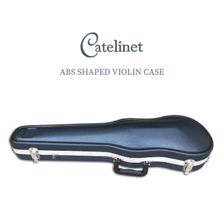 ABS Shaped Violin Case With Shouder Strap&Aluminum Flanded Edges LCVC91A