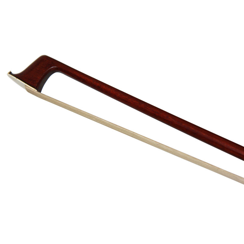Pernambuco Viola Bow of Sterling-silver mounted full line (LBVAW58)