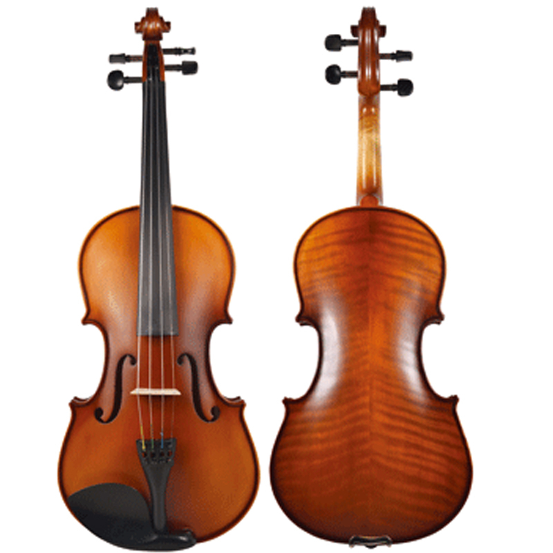 Select Flame Solid Wood Ebony Fittings Violin(LV415BS)