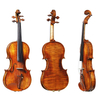 Fully Handmade by Master Wu′s Select Apprentices, Hand Brushed Spirit Finish, Beautiful Sound Violin (LV625)