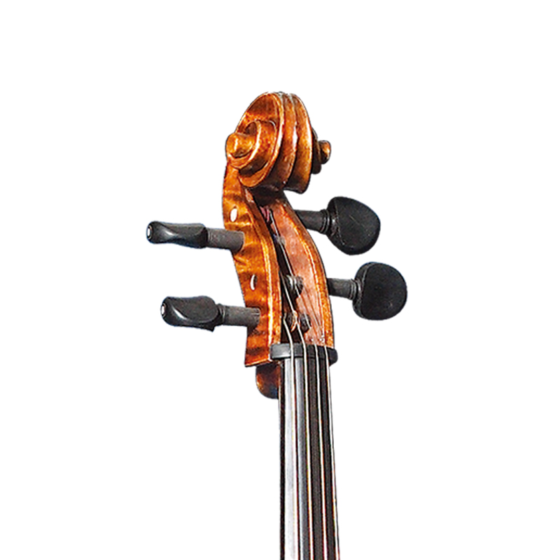 Carved Spruce Top; Highly Flamed Maple Back and Sides; Hand Crafted Cello (LC019)