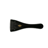 VERB38 EBONY ROUND RHOMBUS BRASS TAILPIECE