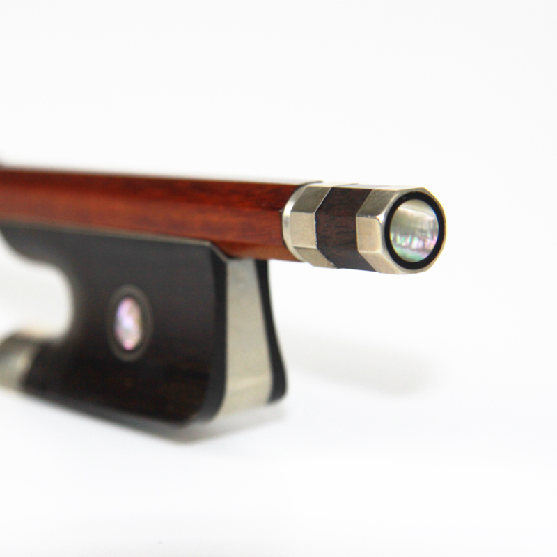 Carbon Fiber Core Hybrid Pernambuco Skin Cello Bow (LBCC32)