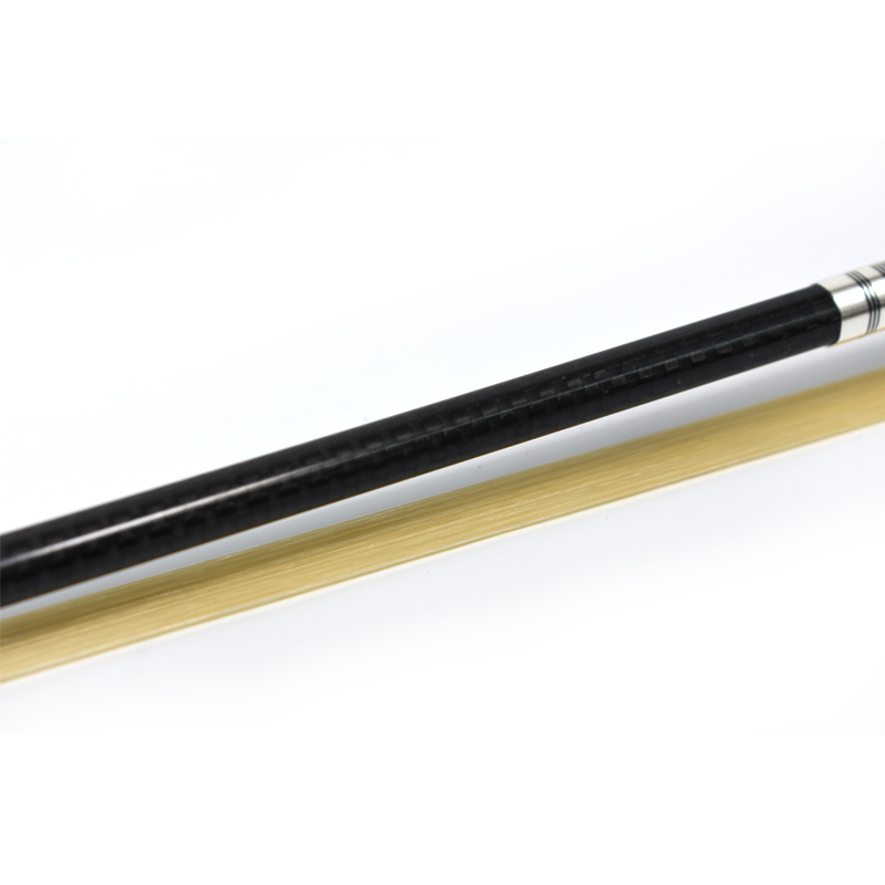 Carbon Fiber Composite Violin Bow Wide Braided (LBVC31A)