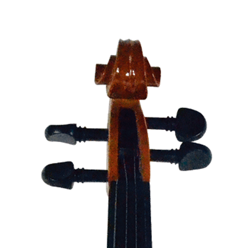 Select Solid Machine Carved Violin , Ebony fingerboard,Spirit Varnished Student Violin (LV412YO)