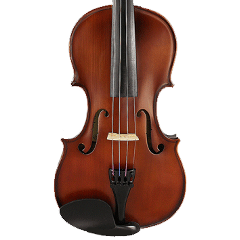  Machine Carved Violin Select Solid Maple Back Selected Spruce Top Park Brown Varnished Student Fine-set, Violin (LV411DB)