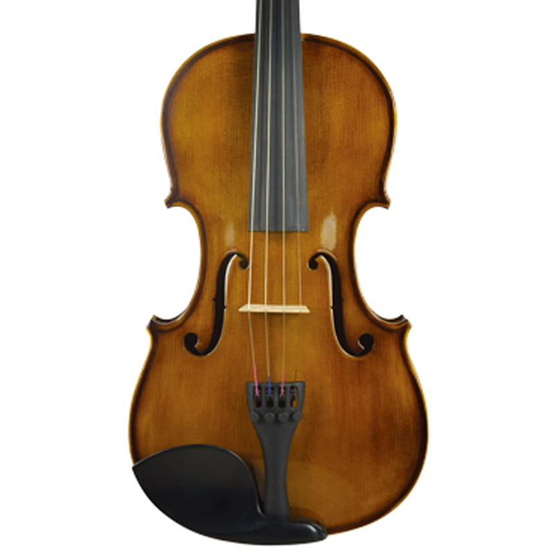 BROWN GLOSS&Solid Wood Carved Spruce Top, Maple Back & Sides Brown Gloss Solid Viola (LV013NM)