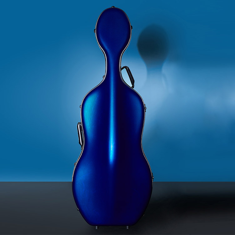 Hydrographics carbon fiber cello case LCCC46H