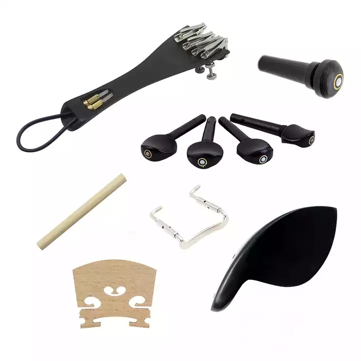 Ebony Violin Fitting Kits Of French Model