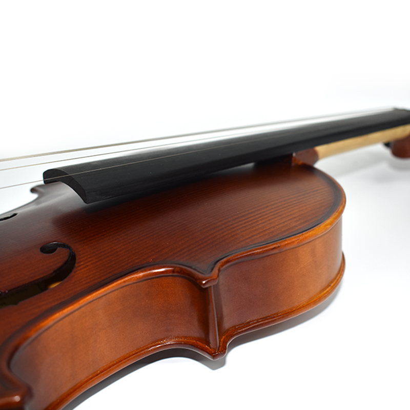 Select Flame Solid Wood Ebony Fittings Viola (LV1015AT)