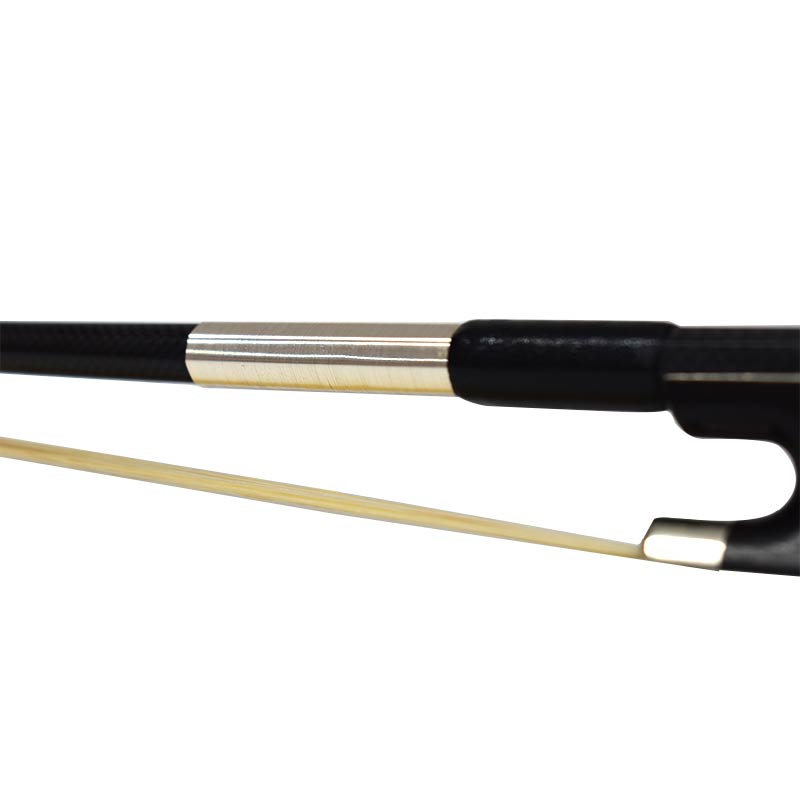 Carbon Fiber Violin Bow Of Slender Braided (LBVC34)