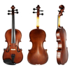  Machine Carved Violin Select Solid Maple Back Selected Spruce Top Park Brown Varnished Student Fine-set, Violin (LV411DB)