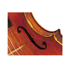 Antique Finished Highly Flamed Tone Wood Violin Hand-Craved,Hand-Brushed Varnished Perfessional (LV623)