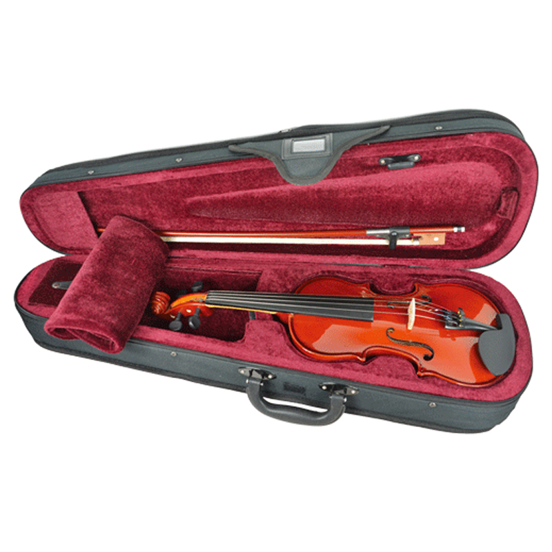 Select Machine Carved Solid Wood Spruce Top, Clear Maple Back & Sides Viola (LV012YO)