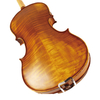 Carved Solid Wood Spruce Top and Lightly-Flamed Maple Back & Sides Antique Flamed Solid Viola (LV014YA)
