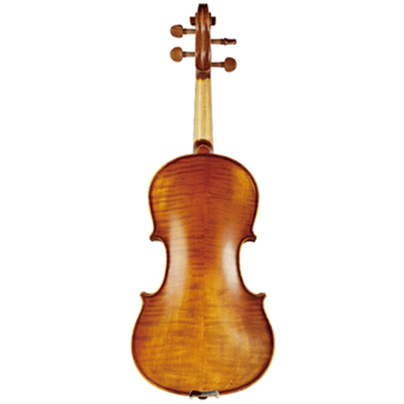Solid Wood Flame Maple Violin,Hand-varnished Solid Spruce Boxwood Fine Set-up Student Violin（LV414YA）
