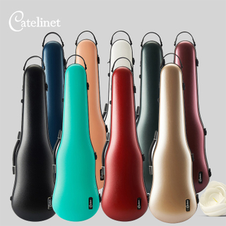 High-tech composite shaped violin case LCVC20C