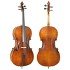 Solid Cello Is Polished with Natural Dried Spruce Panels and Maple Solid Back Panels (LC016A)