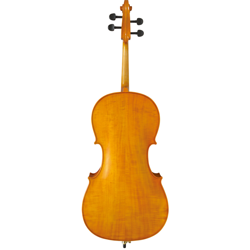 Carved Spruce Solid Top, Maple Solid Back & Side Boxwood Accesssories Cello (L014)