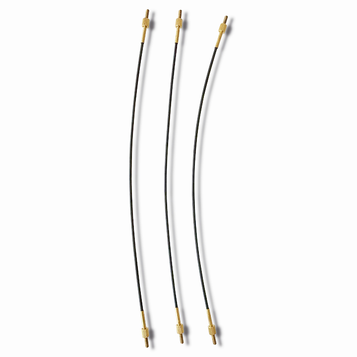 Precision Violin Nylon Tailgut With Brass Screws