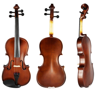 Machine Carved Solid Wood Spruce Top, Maple Back& Sides,Maple Black-Dyed Fingerboard, Viola (LV011DB)