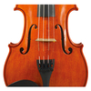 Solid Wood Carved Spruce Top, Highly Flamed Maple Back & Sides Hand-Made Highly Viola (LV017OP)