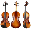 Laminated Flamed Maple Back Violin &Polywood Spruce Top,Antique Varnished Student, Violin (LV410AF)