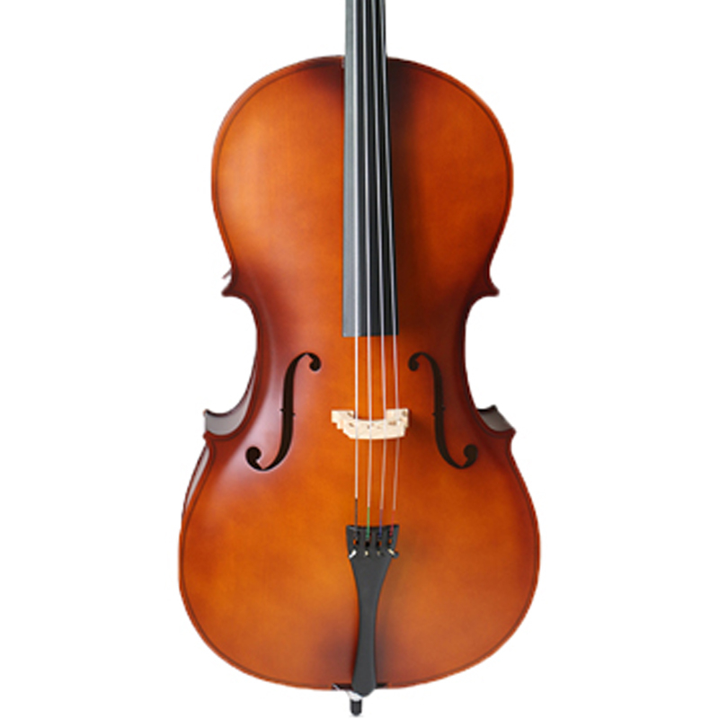 Laminated Top & Back, Maple Black-Dyed Fingerboard & Pegs Cello (LC011)