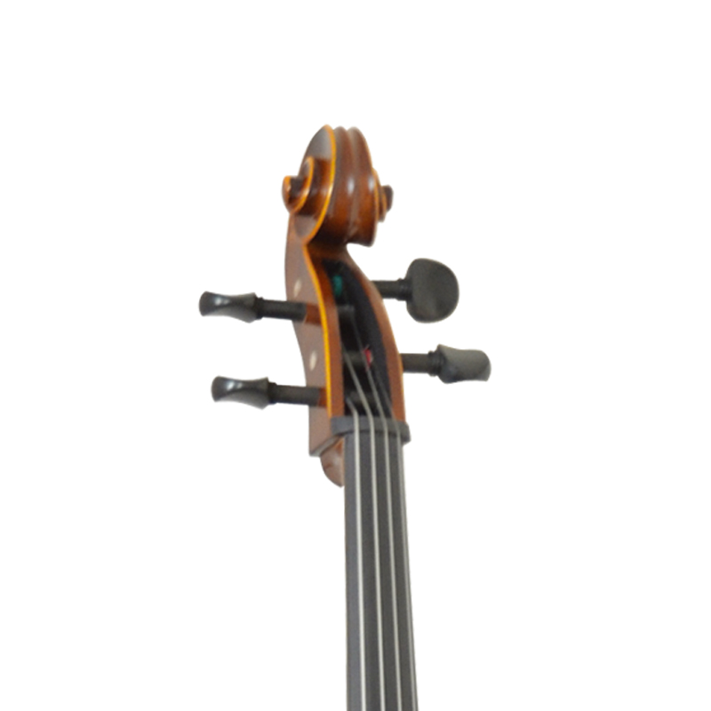 Solid Cello Is Polished with Natural Dried Spruce Panels and Maple Solid Back Panels (LC016A)