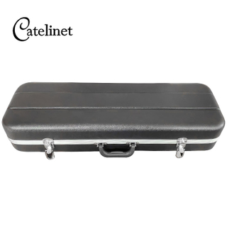 ABS Oblong Violin Case With Shoulder Strap & Aluminum Flanged Edges LCVC91B