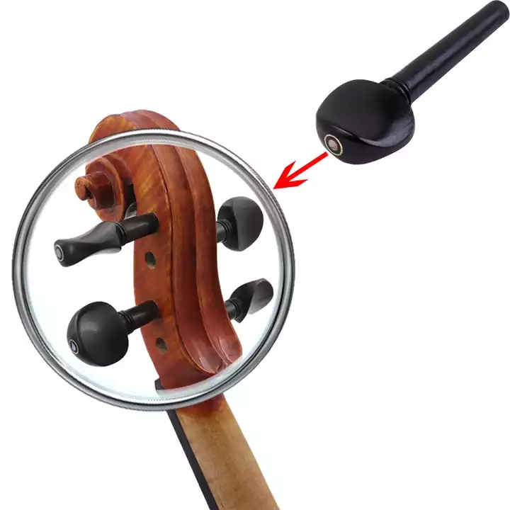 Ebony Violin Fitting Kits Of French Model