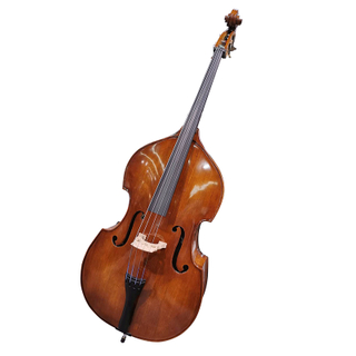 Sprue Solid Top, Maple Flamed Solid Back & Side, Solid Double Bass (LB073)