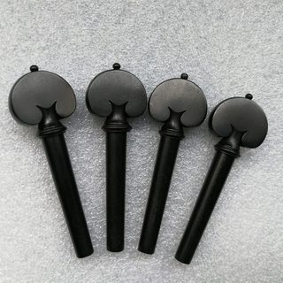 VEHP65 EBONY HEARTS PEGS