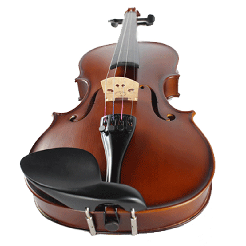  Machine Carved Violin Select Solid Maple Back Selected Spruce Top Park Brown Varnished Student Fine-set, Violin (LV411DB)