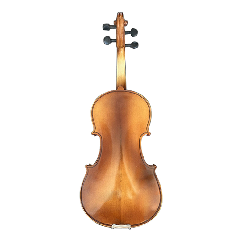 Solid Spruce Top and Solid Maple Back Carved by the high-tec CNC Machine Student Violin (LV413DYH)