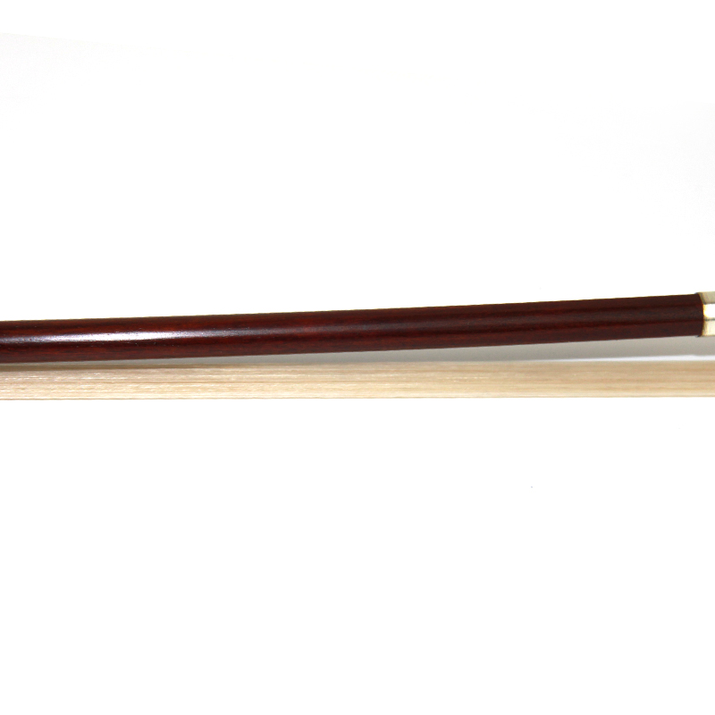 Pernambuco Viola Bow of Sterling-silver mounted full line (LBVAW58)